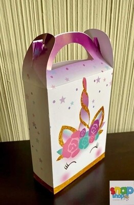 Paquete de 10 cajas sorpresas Unicornio