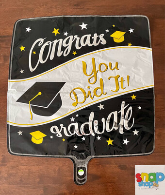 Globo metálico Graduación 🎓