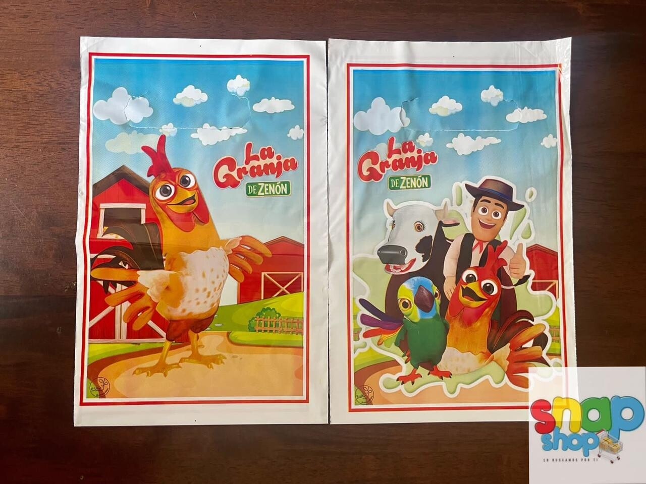 Paquete 10 bolsas para Dulces granja de  Zenon