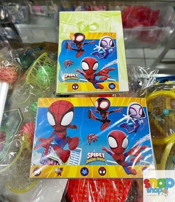 Paquete de 10 invitaciones Spidey