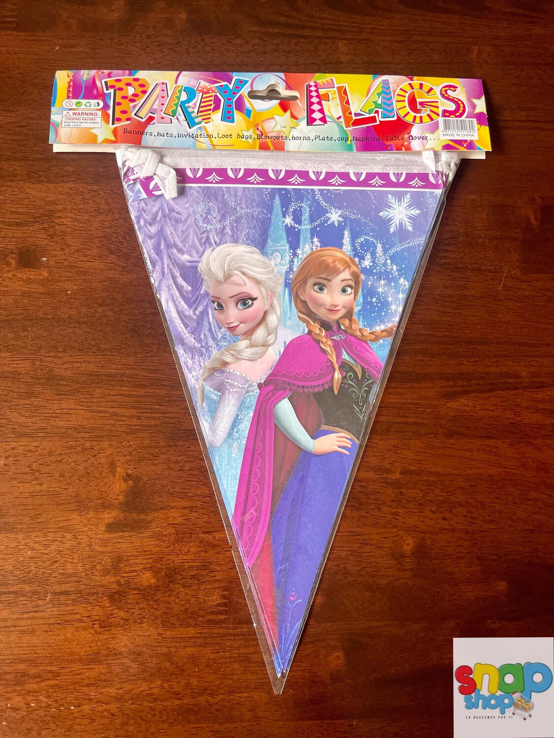 Banderines Frozen Elsa y Ana