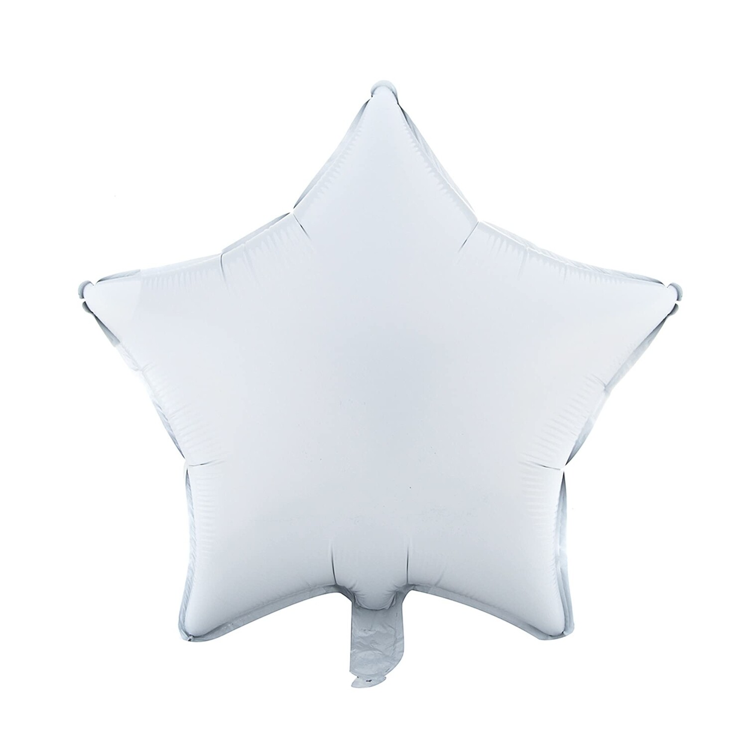 Globo figura estrella blanca 18”