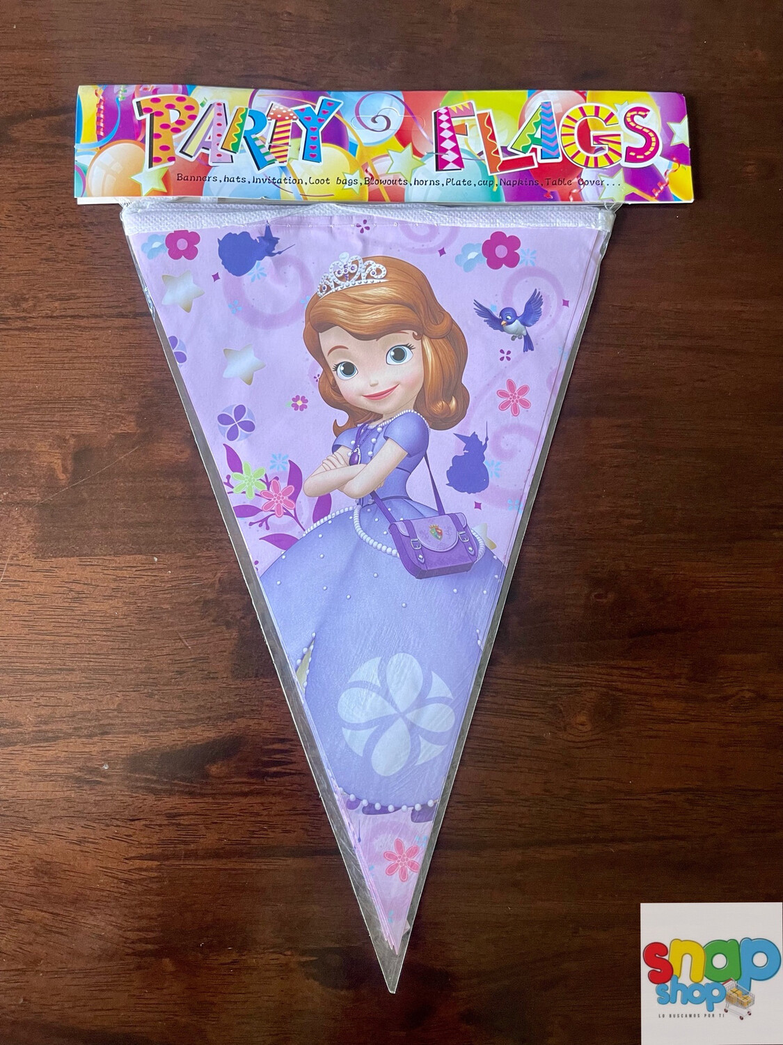 Banderines Princesa Sofía