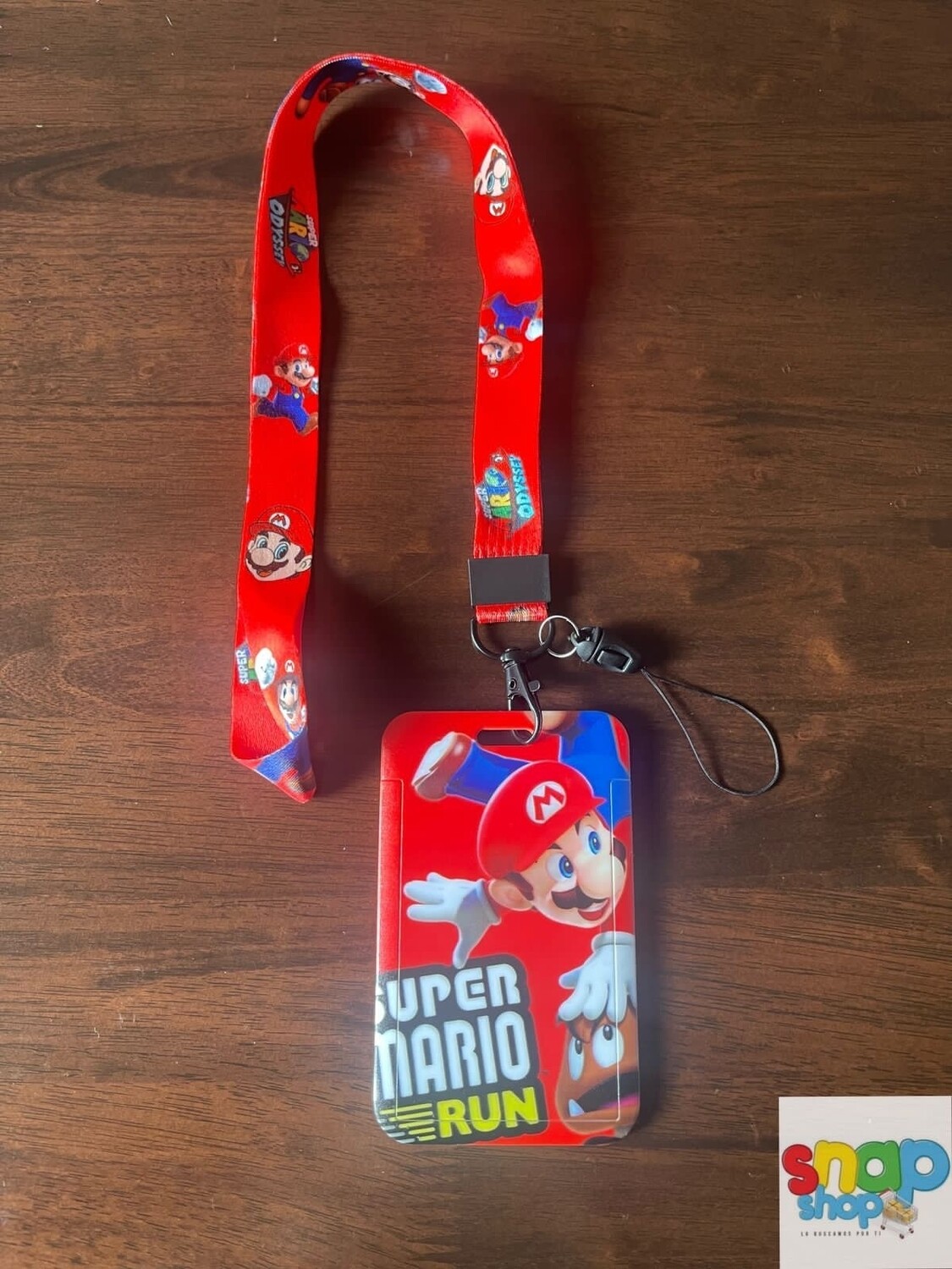 Porta carnet súper Mario