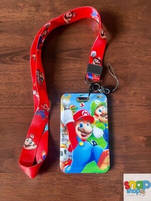 Porta carnet súper Mario