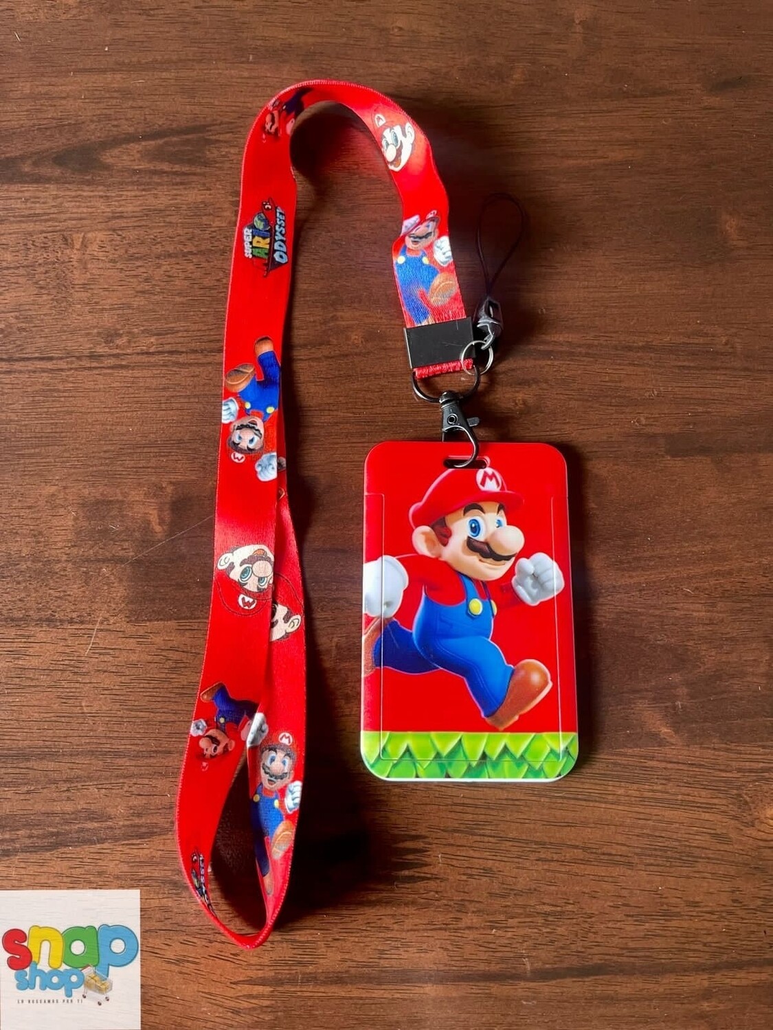 Porta carnet súper Mario