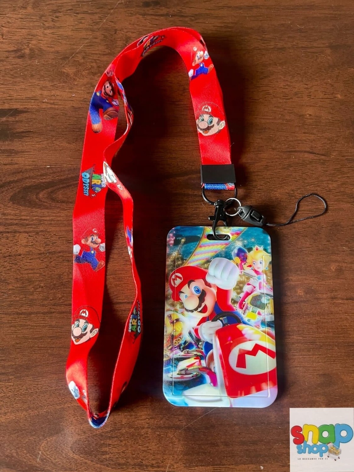 Porta carnet súper Mario