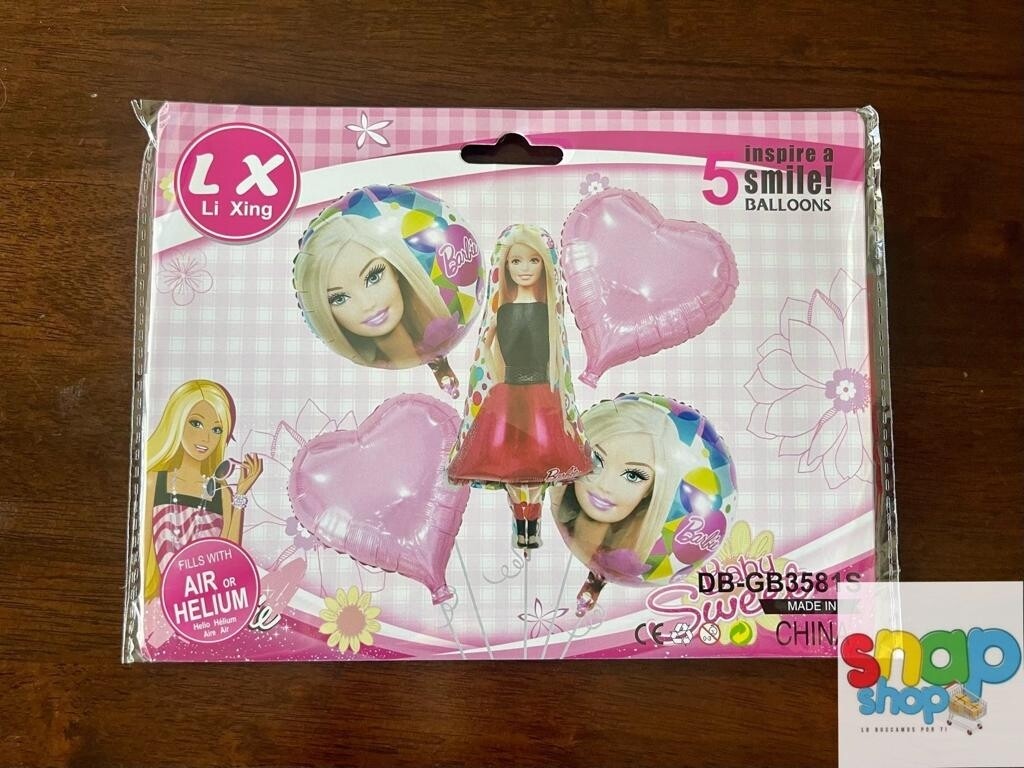 Set de globos Barbie
