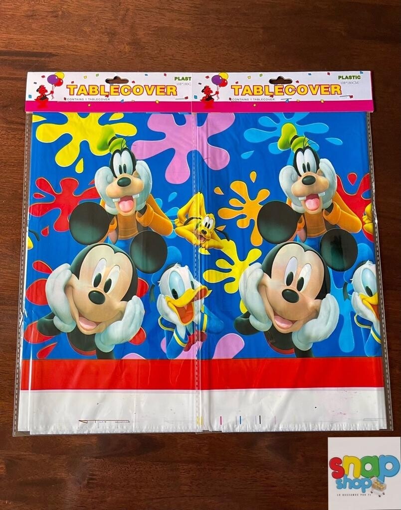 Mantel de mesa para postres Mickey Mouse 