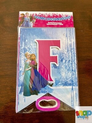 Letrero de feliz cumpleaños Frozen