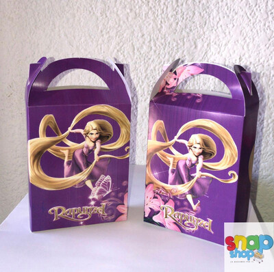 Paquete de 10 cajas sorpresa Rapunzel