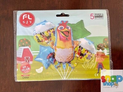 Set de globos Bartolito