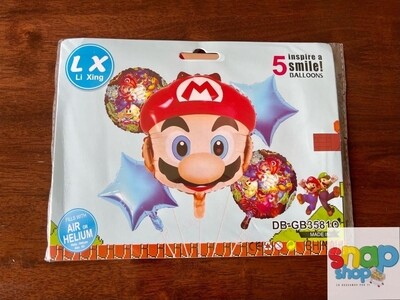 Set de globos super Mario