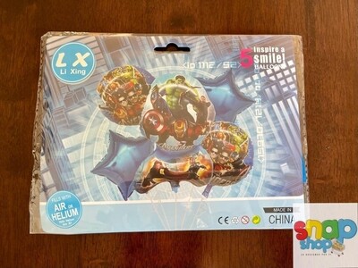 Set de globos Avengers 