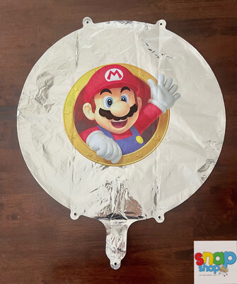 Globo metálico Súper Mario Bros.