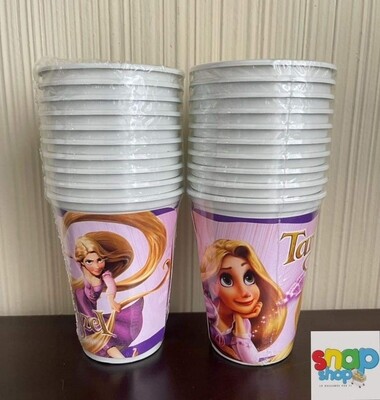 Paquete de 10 vasos Rapunzel