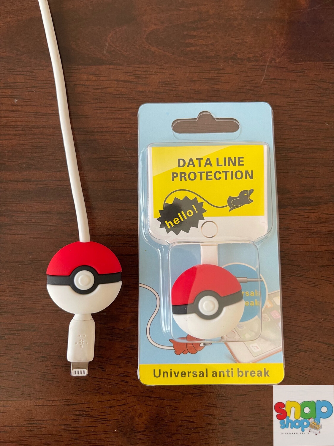 Identificador y protector de cable Pokebola