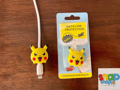 Identificador y protector de cable Pikachú