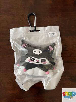 Estuche para AirPods Pro Kuromi negro