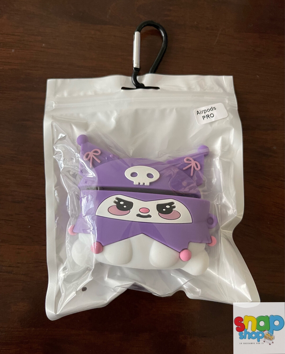 Estuche para AirPods Pro Kuromi Morado
