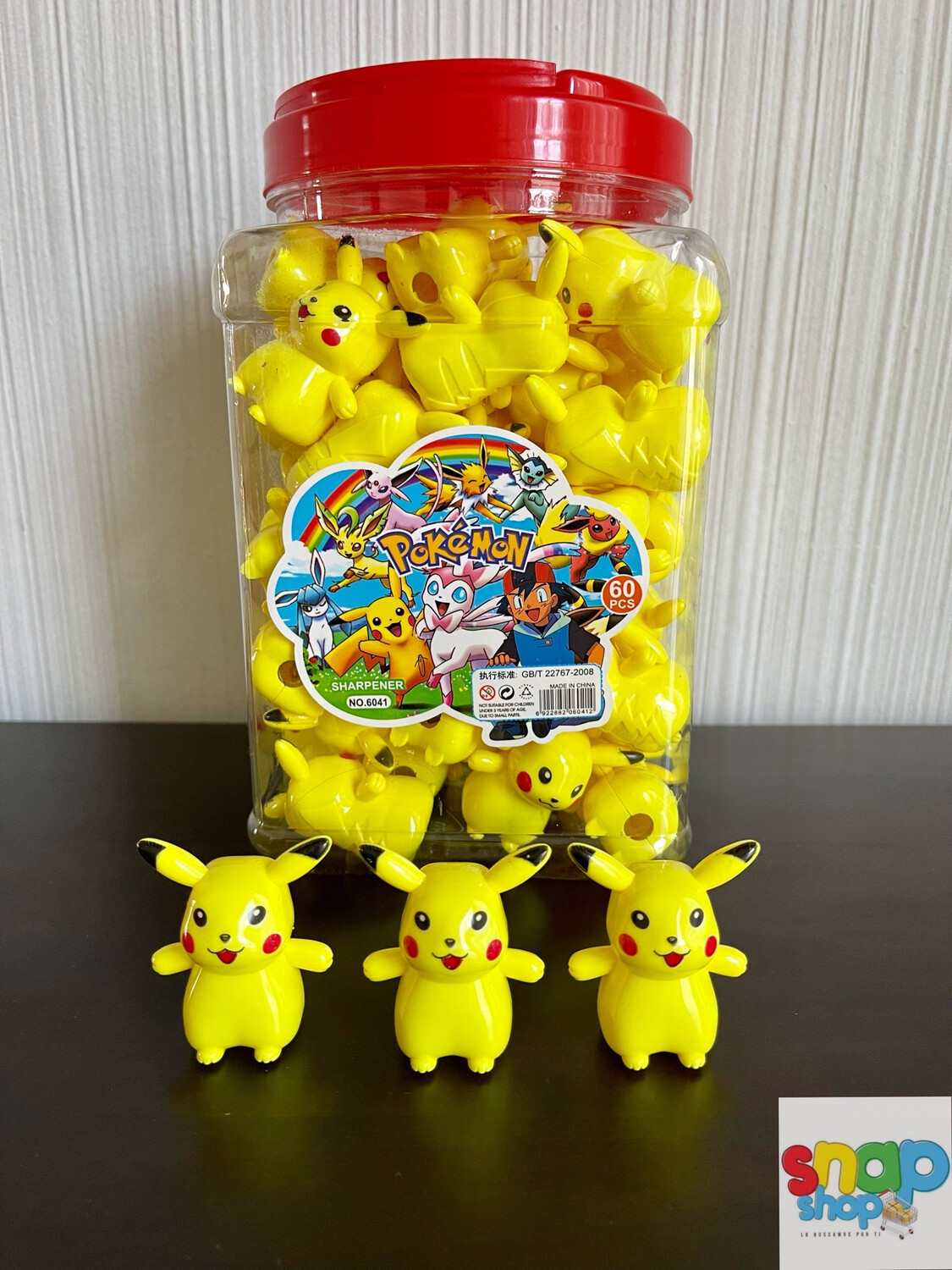 Sacapuntas Pikachú de Pokemon