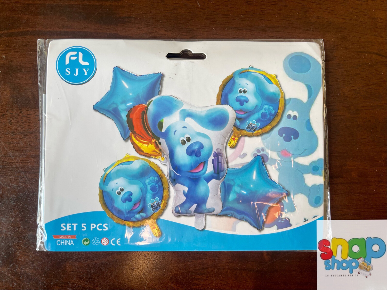 Set de globos Pistas de Blue