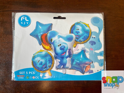 Set de globos Pistas de Blue