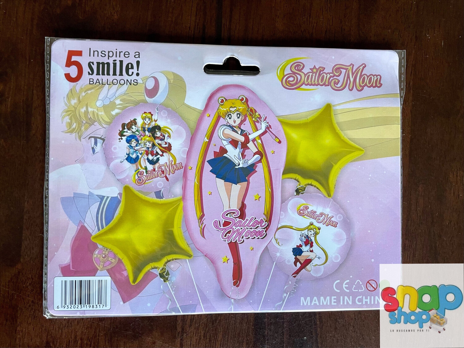 Set de globos Sailor Moon