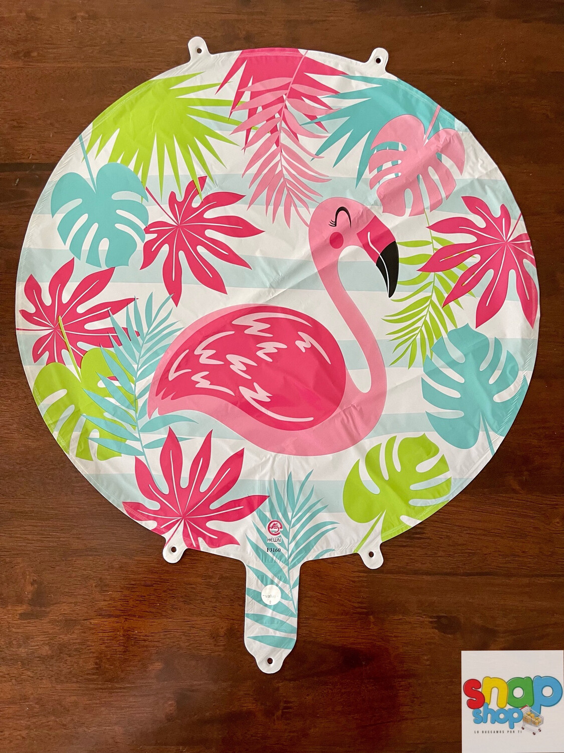 Globo redondo Flamingo
