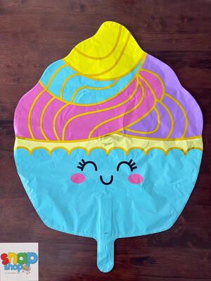 Globo metálico figura Cup Cake
