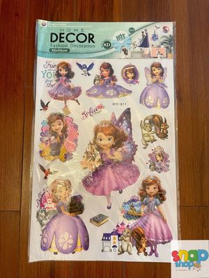 Decoración Set de stickers Princesa Sofía