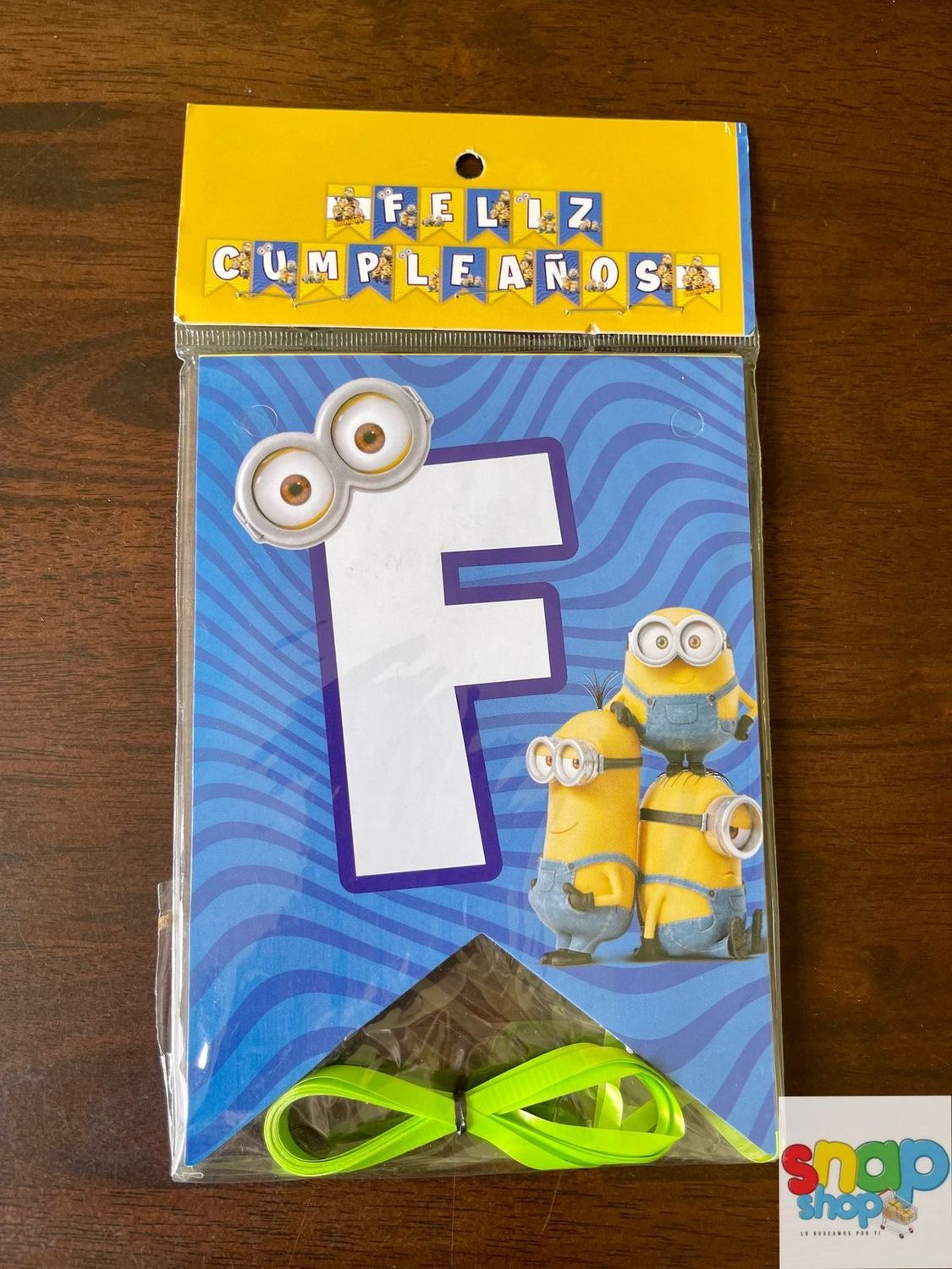 Letrero Feliz cumpleaños Minions