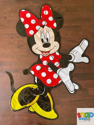 Globo figura Minnie Mouse roja