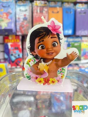 Vela para pastel Moana bb