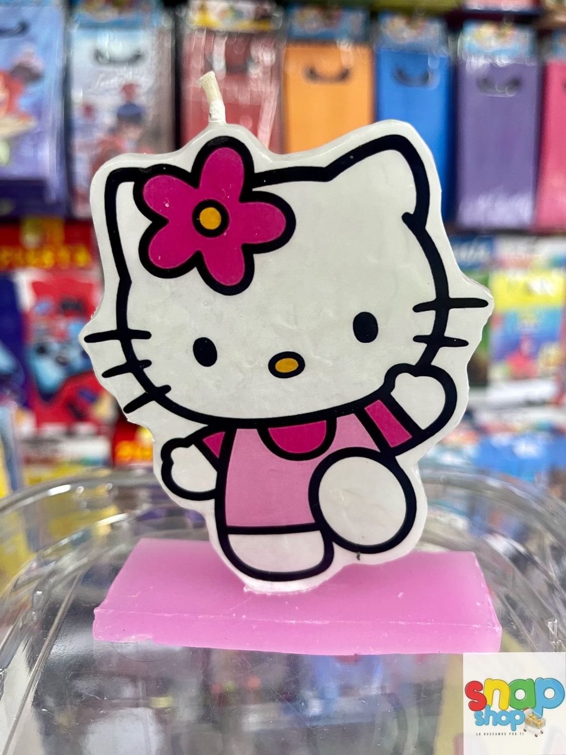 Vela para pastel Hello Kitty