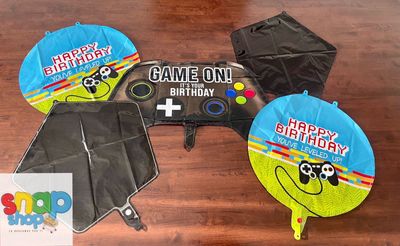 Set de globos Gamer 🎮