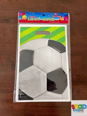 Paquete 10 bolsas para dulces 🍬 fútbol ⚽️