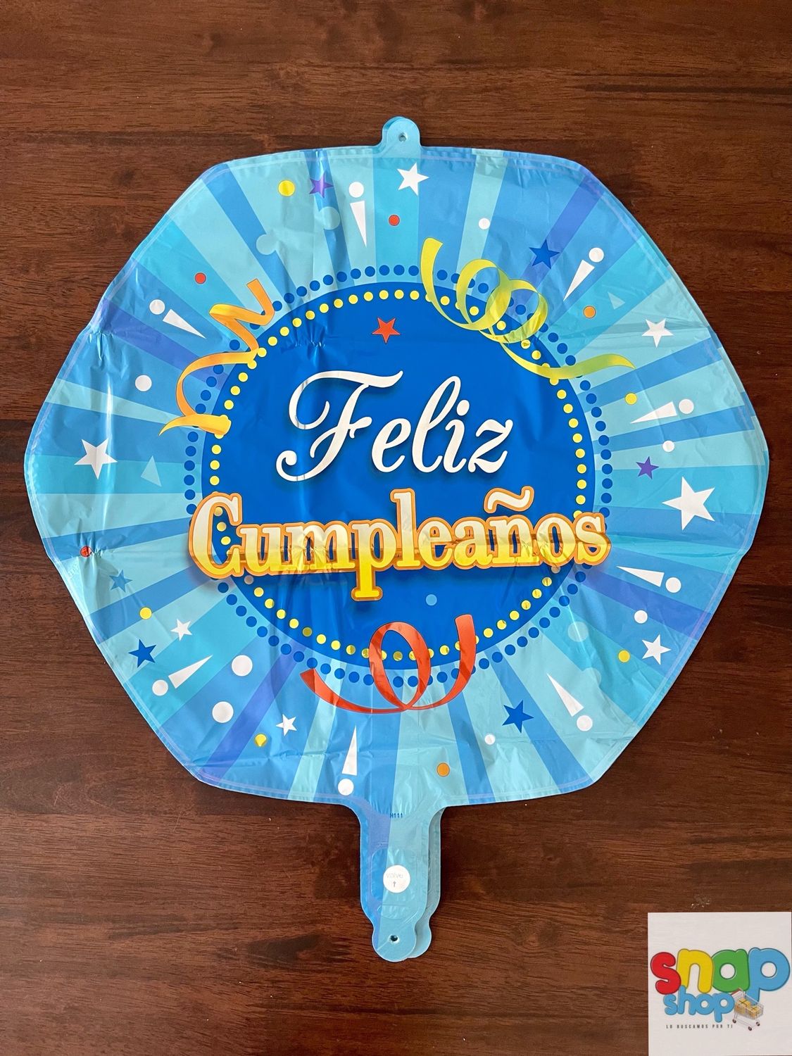 Globos metálico Feliz Cumpleaños