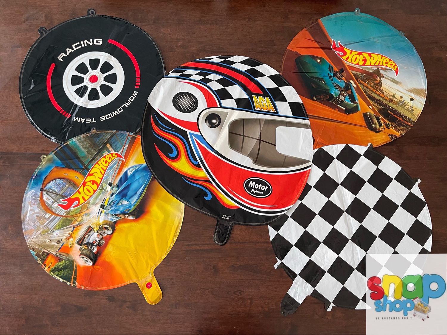 Set de globos Hotwheels 🛞🏁 Rally