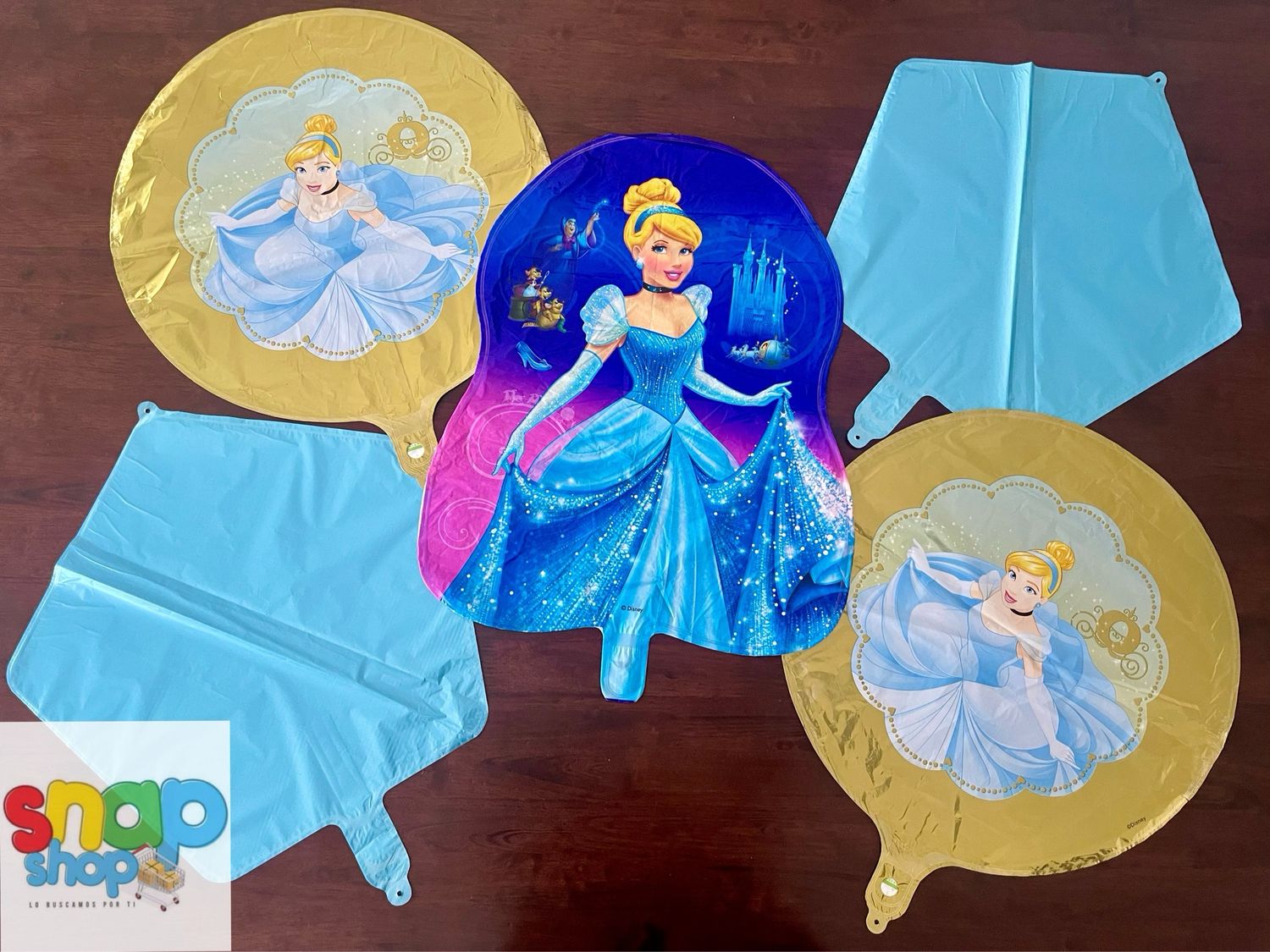 Set de globos Cenicienta