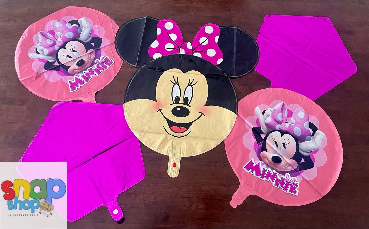 Set de globos 🎈 Minnie Rosa
