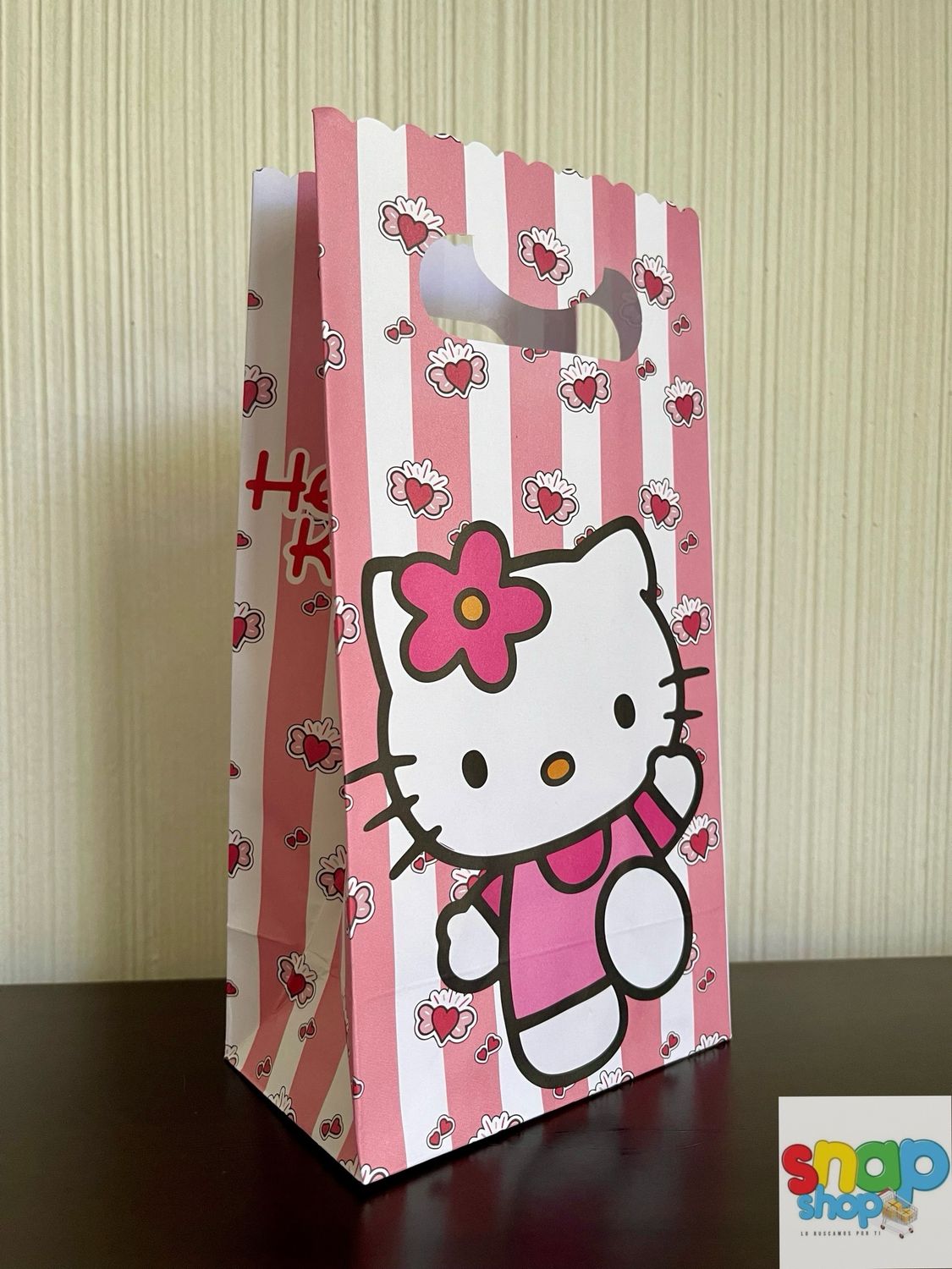 Paquete 10 bolsas para sorpresas Hello Kitty
