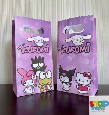 Paquete 10 bolsas para sorpresas Kuromi y sus amigos