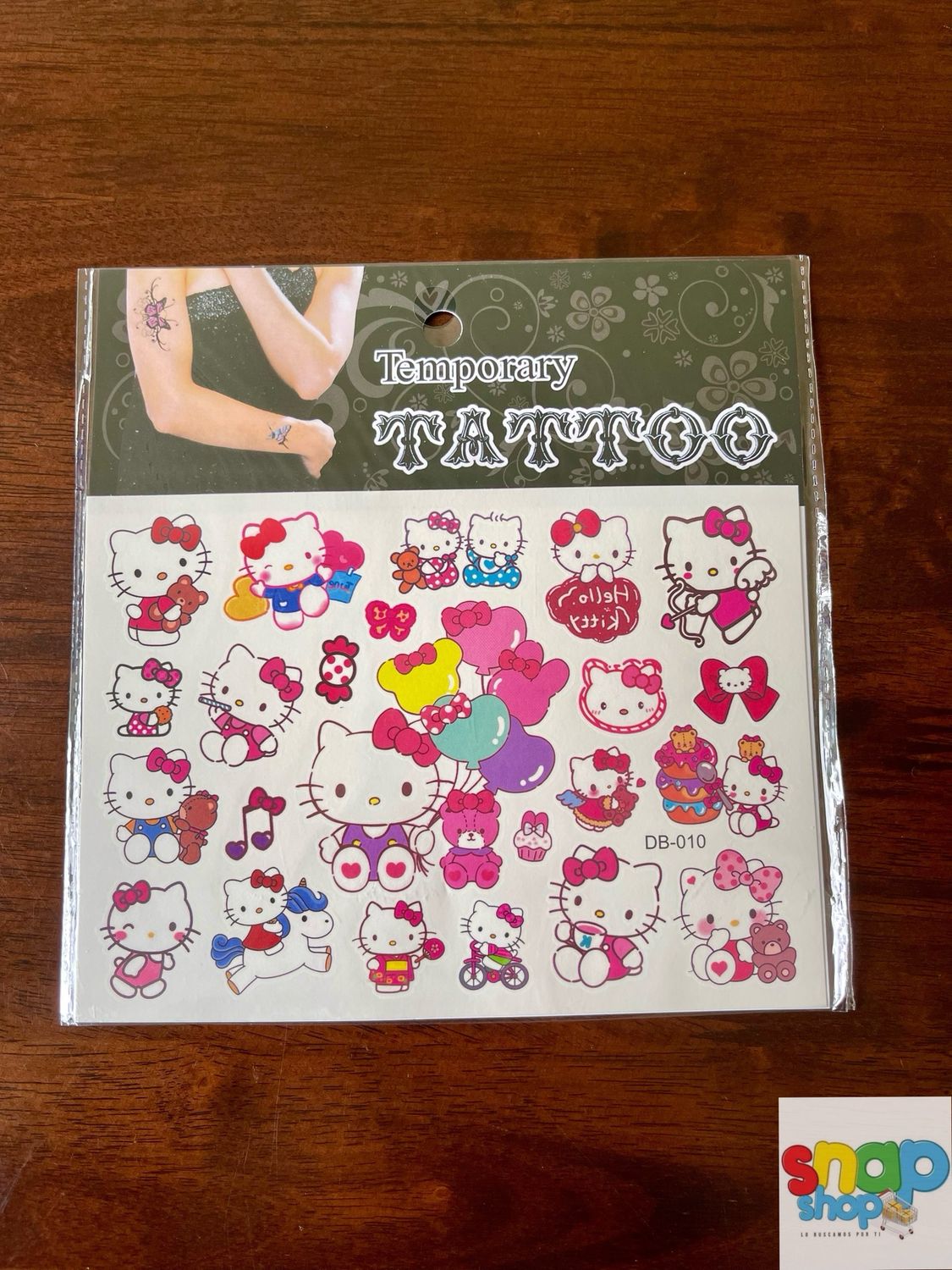 Tatuajes infantiles Hello Kitty
