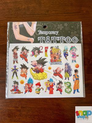 Tatuajes infantiles Dragon Ball Z
