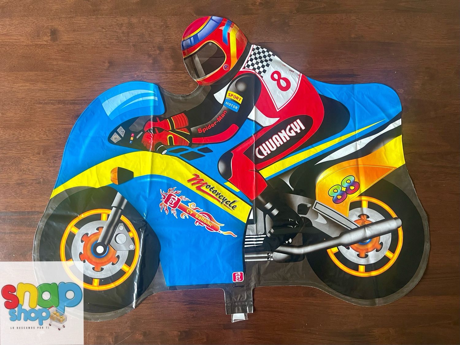 Globo figura Moto 🏍️