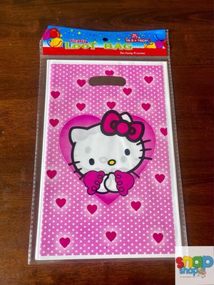 Paquete 10 bolsas para dulces 🍬 Hello Kitty