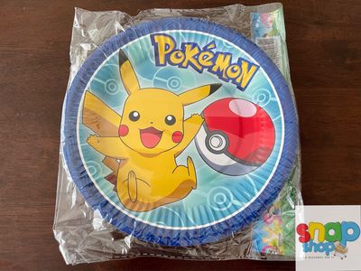 Paquete 10 platos Pokémon