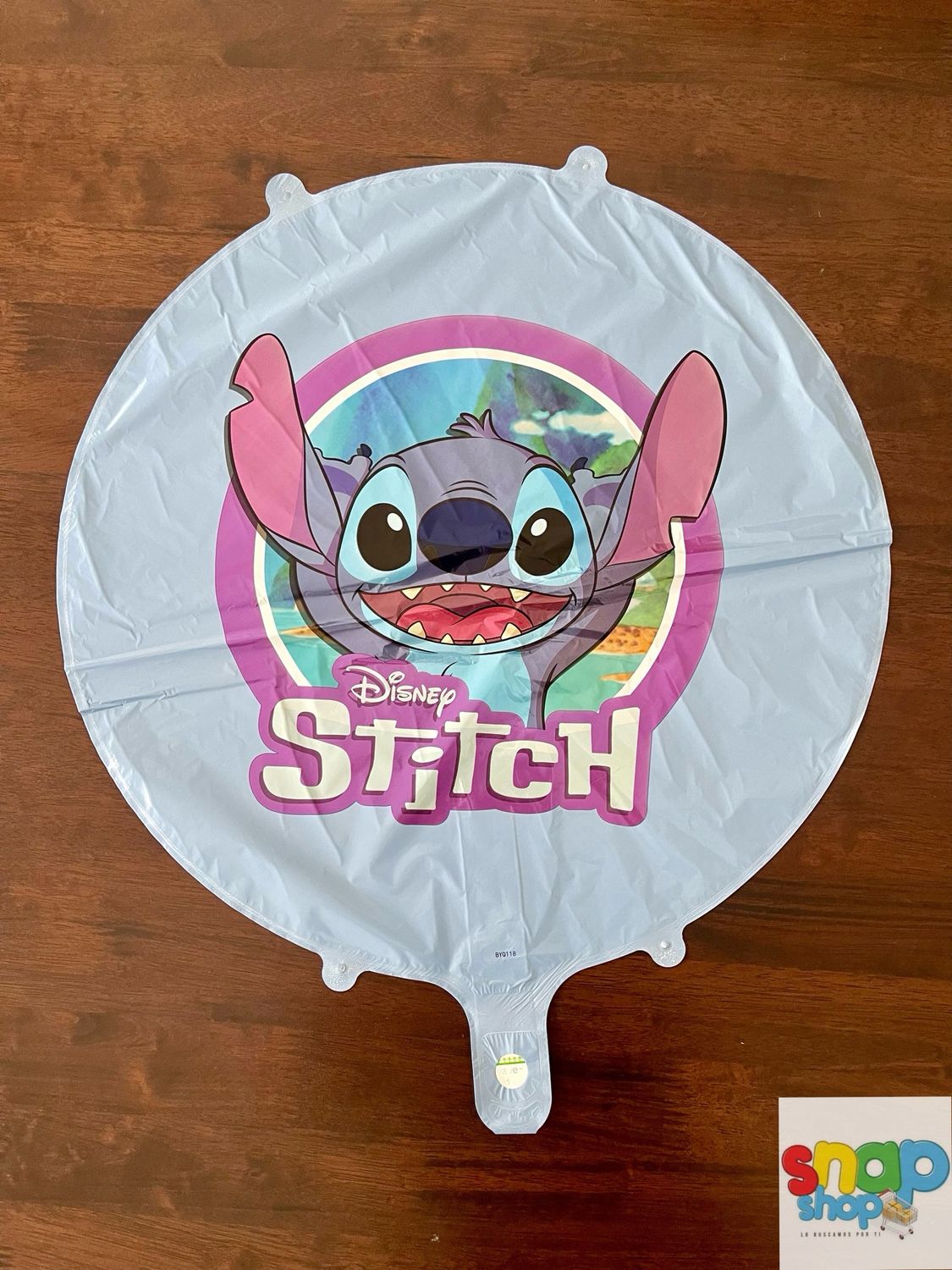 Globo metálico Stitch