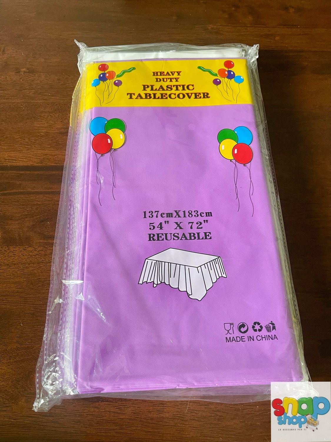 Mantel de mesa para postres Morado